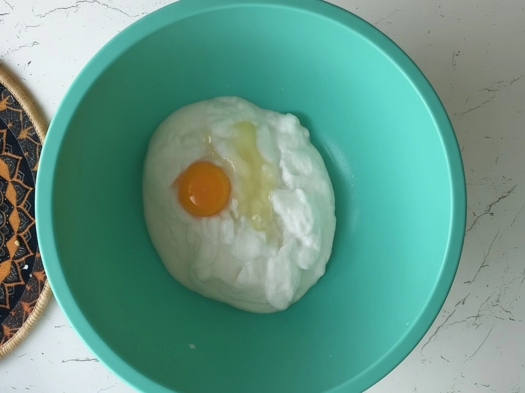 Шаг 2: Оладьи с яблоком