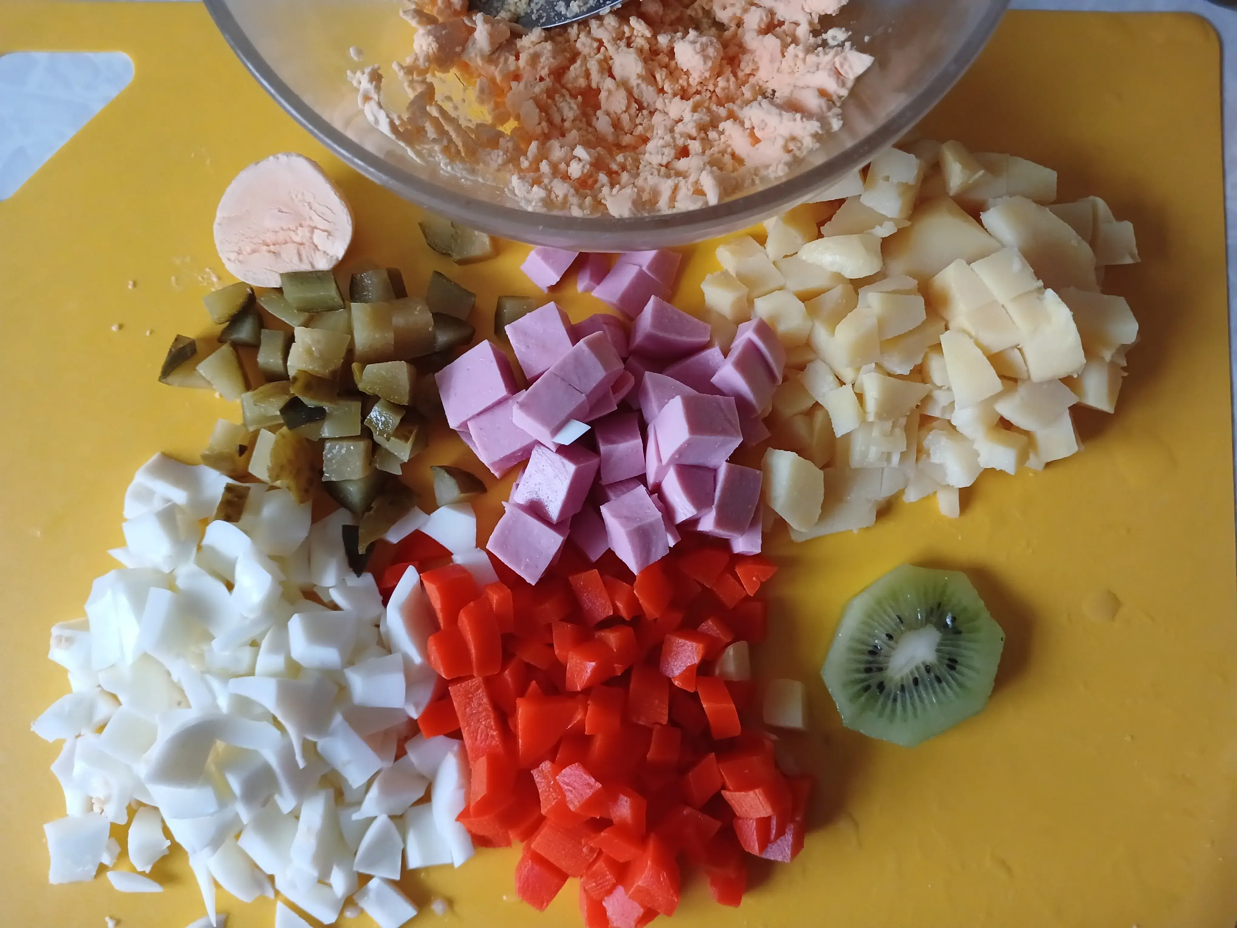 Оливье «Греческий штрих»: шаг 2