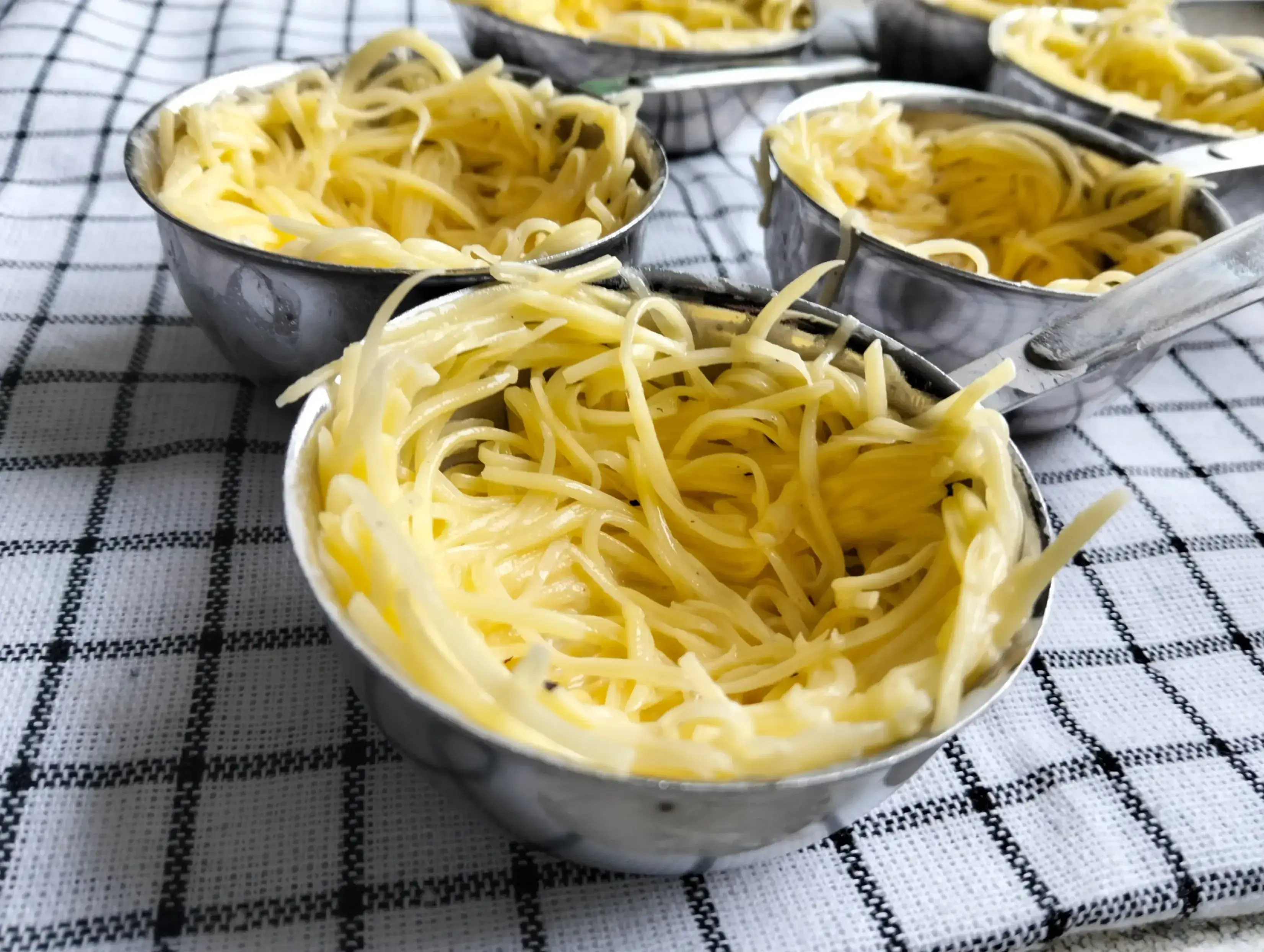 Осенние корзиночки с тыквой и крапивой: шаг 2