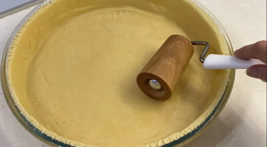 Осенний тарт с орехами и шоколадный карамелью: шаг 2