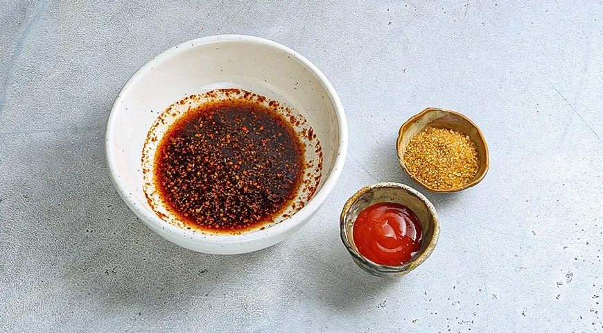 Остро-сладкая говядина с рисом и овощами: шаг 2