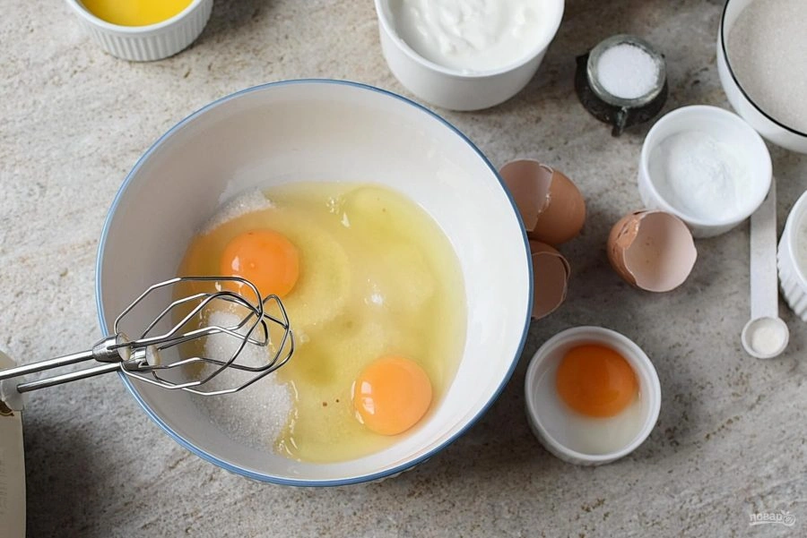 Шаг 2: Открытый пирог с брусникой