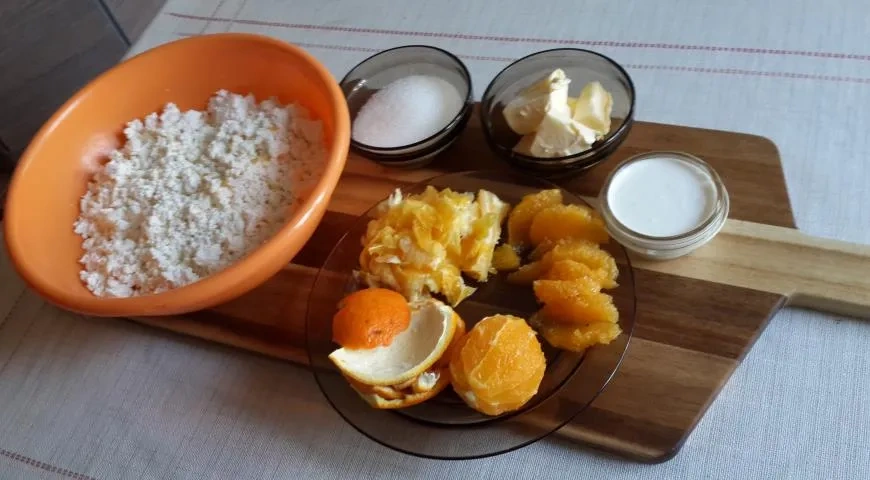 Пасха творожная с апельсином: шаг 2