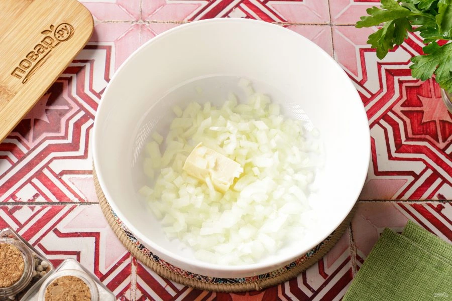 Шаг 2: Печень в микроволновке