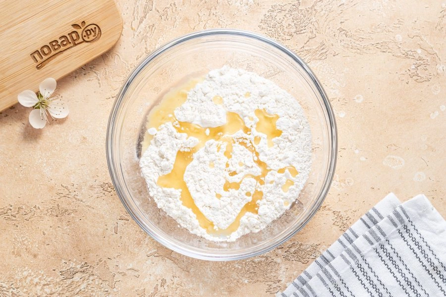 Шаг 2: Печенье mинутка без маргарин а