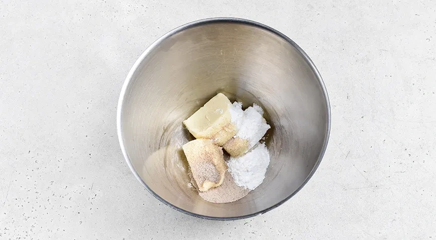 Печенье «Тающий снег»: шаг 2