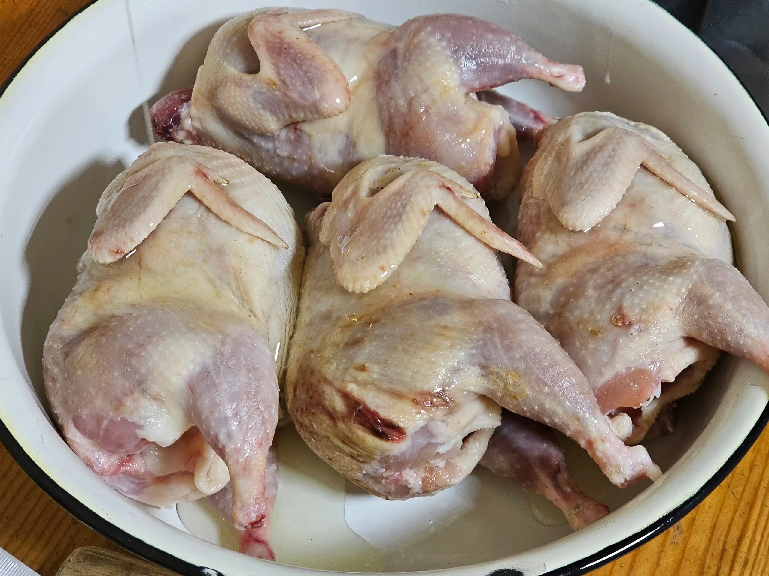 Шаг 2: Перепёлки в духовке в горчичном соусе