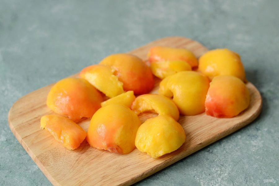 Шаг 2: Персиковый суп