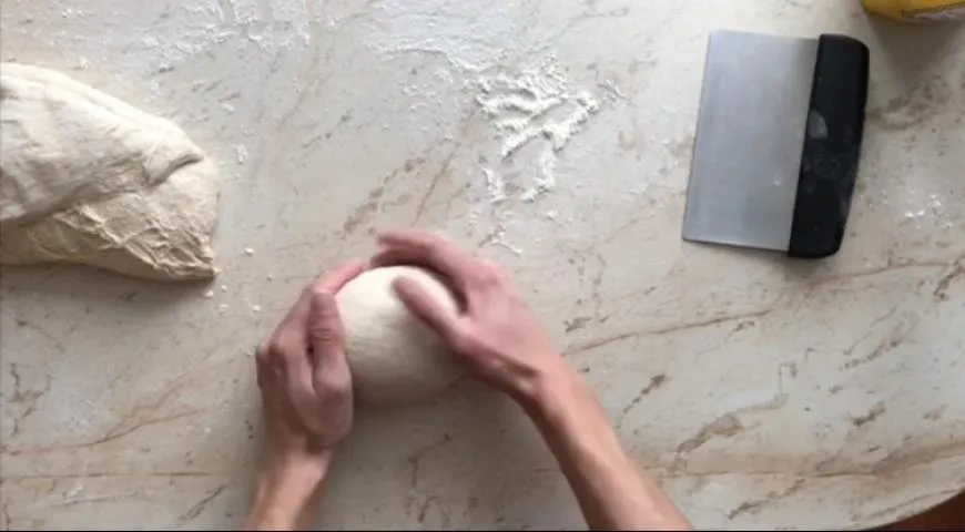 Пицца с тремя сырами: шаг 2