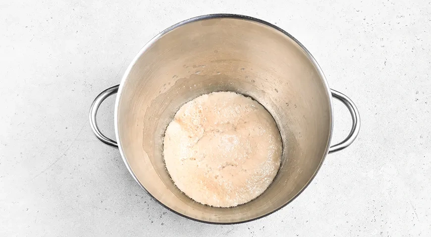 Пицца с курицей и грибами: шаг 2