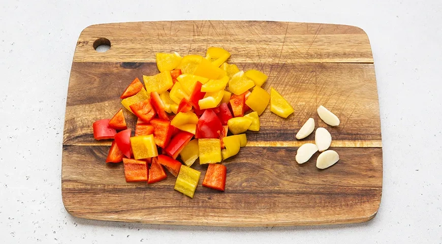 Плов из булгура с курицей: шаг 2