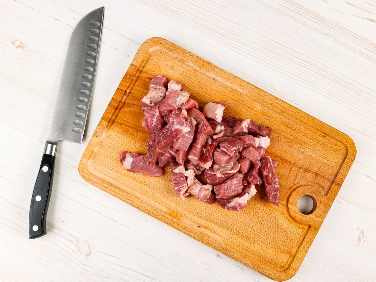 Шаг 2: Плов с говядиной