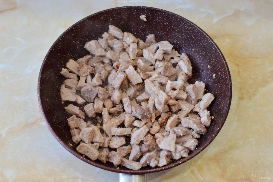 Шаг 2: Подлив из свинины