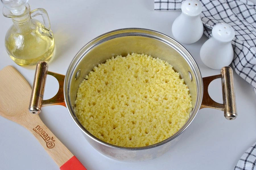 Шаг 2: Постные котлеты из пшена