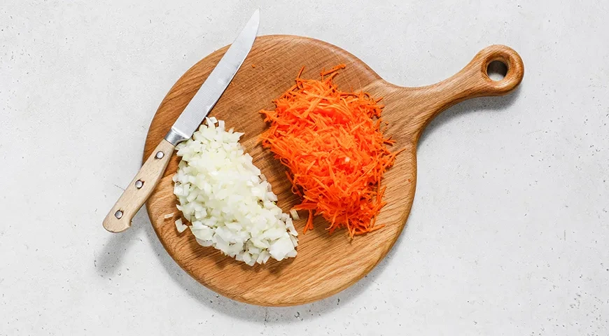 Постные ленивые голубцы: шаг 2