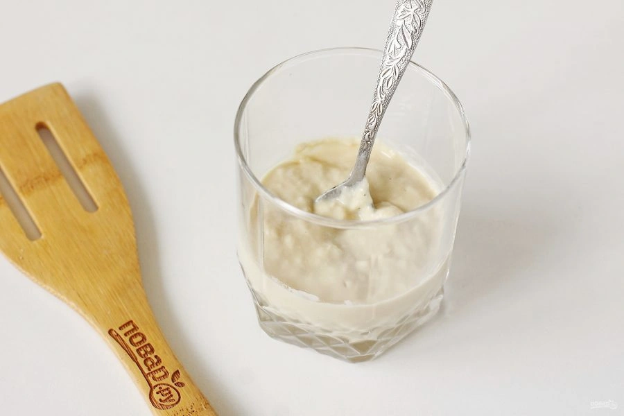 Шаг 2: Постные толстые блины на дрожжах