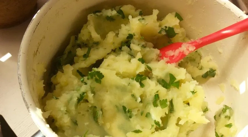 Постный рулет из баклажанов: шаг 2