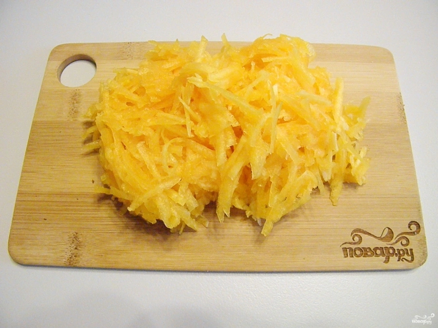 Шаг 2: Постный пирог с тыквой