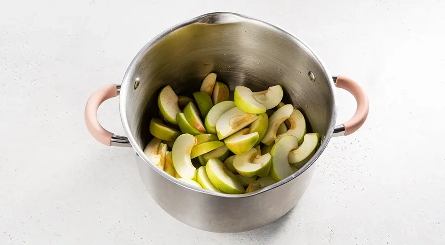 Повидло из яблок и слив: шаг 2