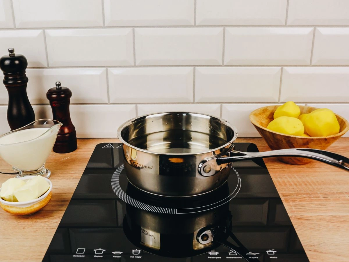 Шаг 2: Простое картофельное пюре на молоке