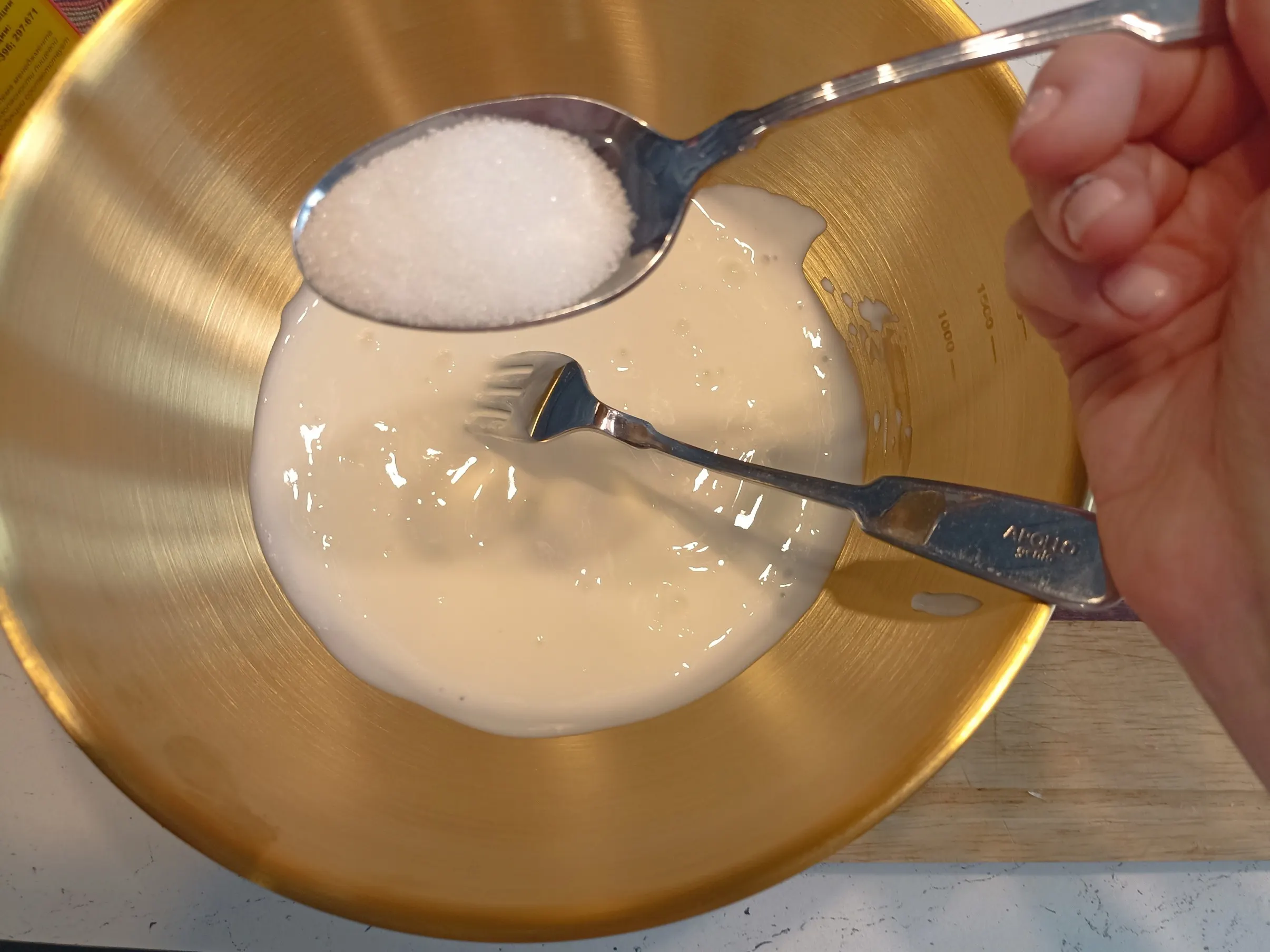 Шаг 2: Простые блины на кефире