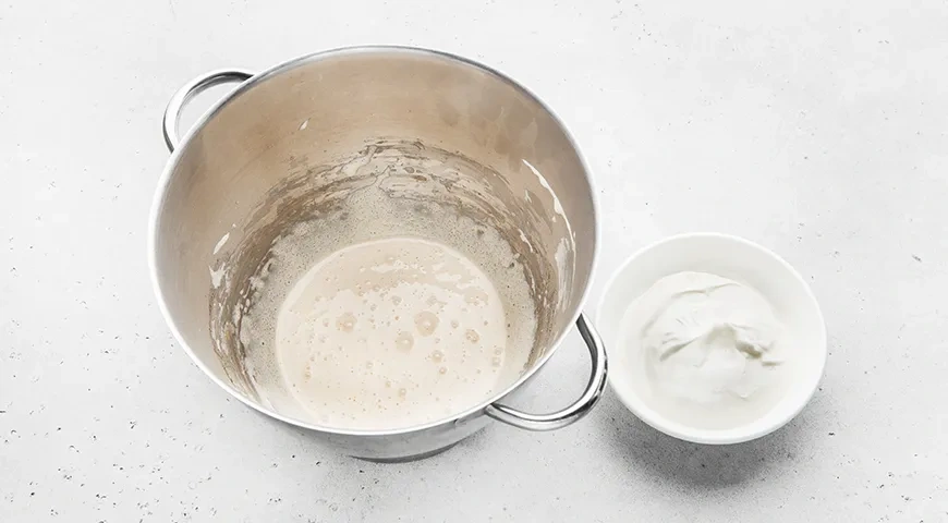 Пряники на сметане: шаг 2