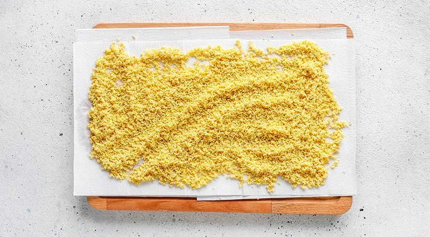 Рассыпчатая пшенная каша на воде: шаг 2