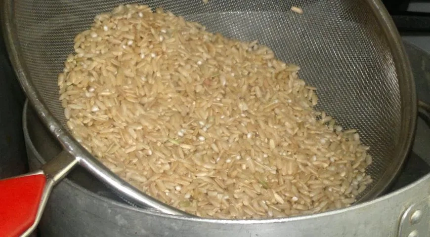 Рисовый суп с овощами: шаг 2