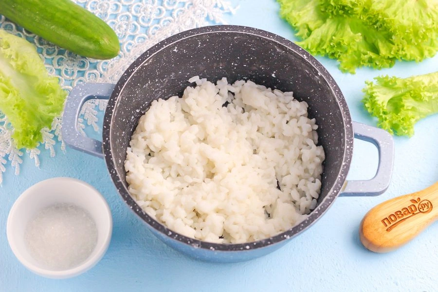 Шаг 2: Роллы с мидиями