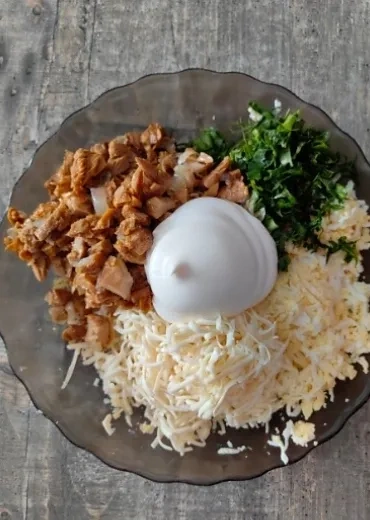 Рулетики из корейки с беконом и картофелем: шаг 2