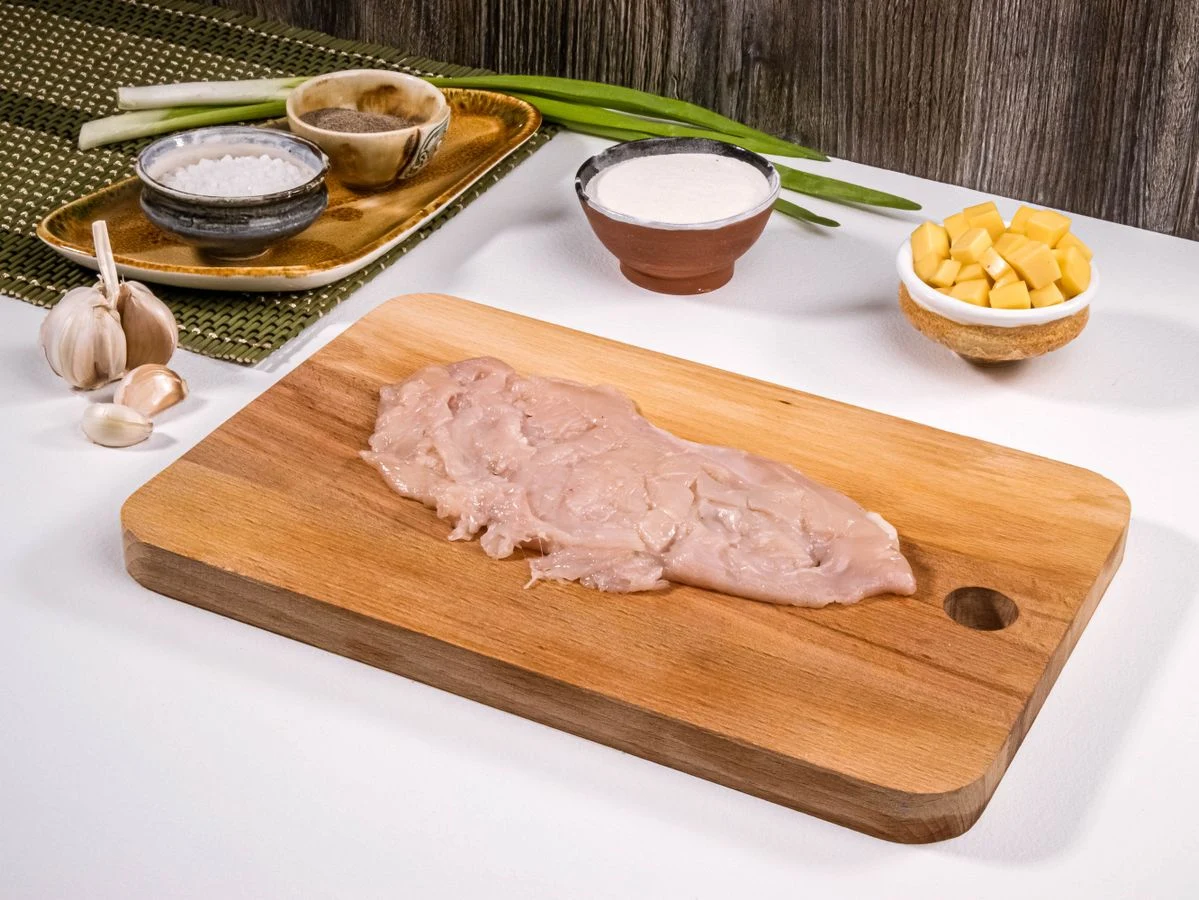 Шаг 2: Рулетики из курицы с сыром