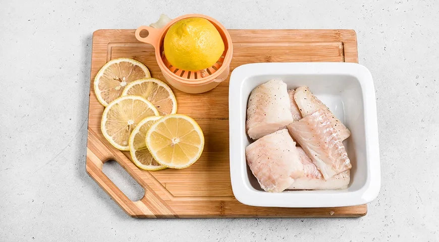 Рыба под маринадом в духовке: шаг 2