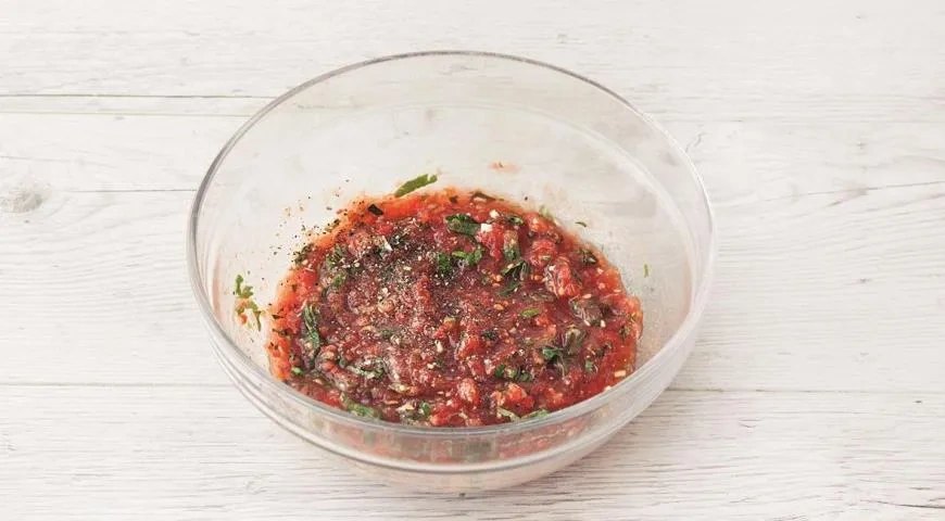 Рыба в конверте с овощами: шаг 2