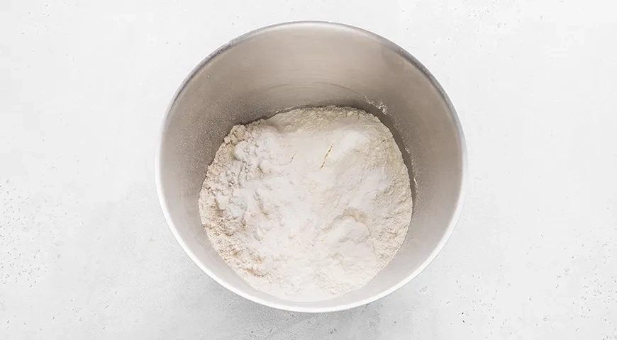 Ржаной хлеб на кефире без дрожжей: шаг 2