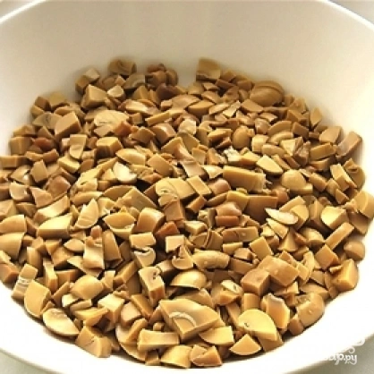 Шаг 2: Салат белые ночи