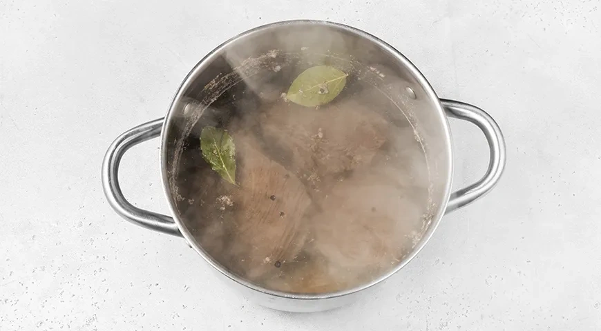 Салат «Генеральский» с редькой: шаг 2