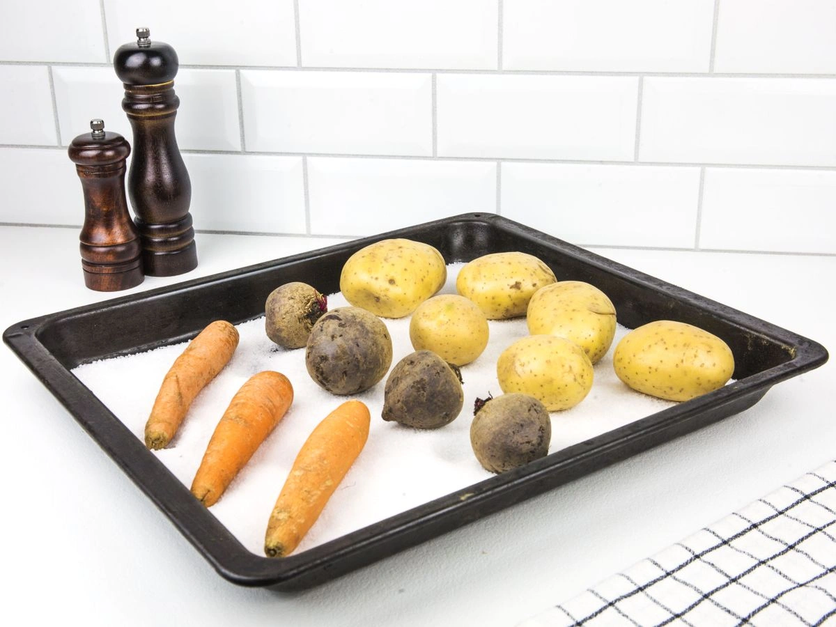 Шаг 2: Салат из запеченных овощей