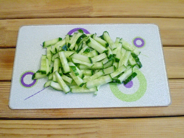 Шаг 2: Салат лет ний