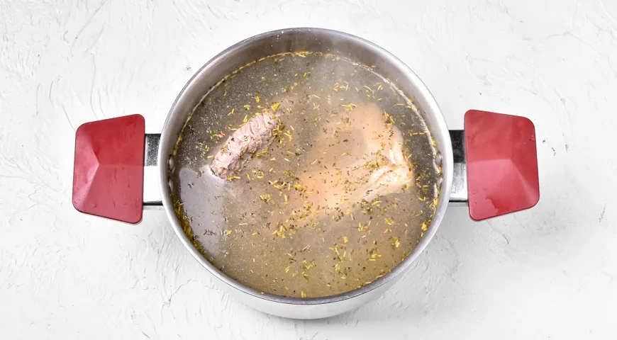 Салат «Мужские слезы» с говядиной: шаг 2