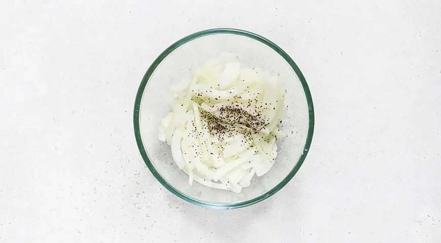 Салат «Норвежский роман»: шаг 2