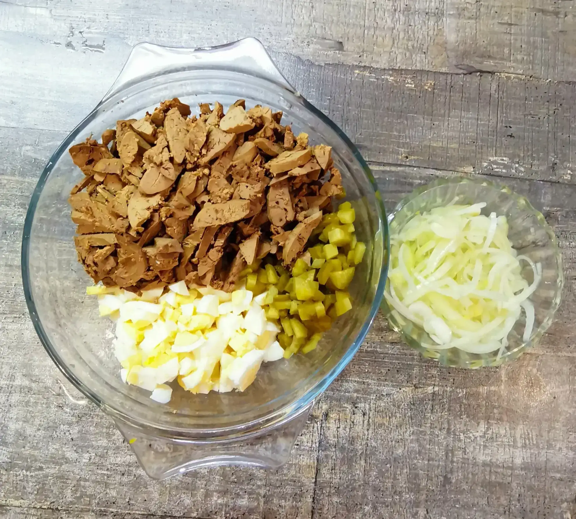 Салат «Пассажирский»: шаг 2