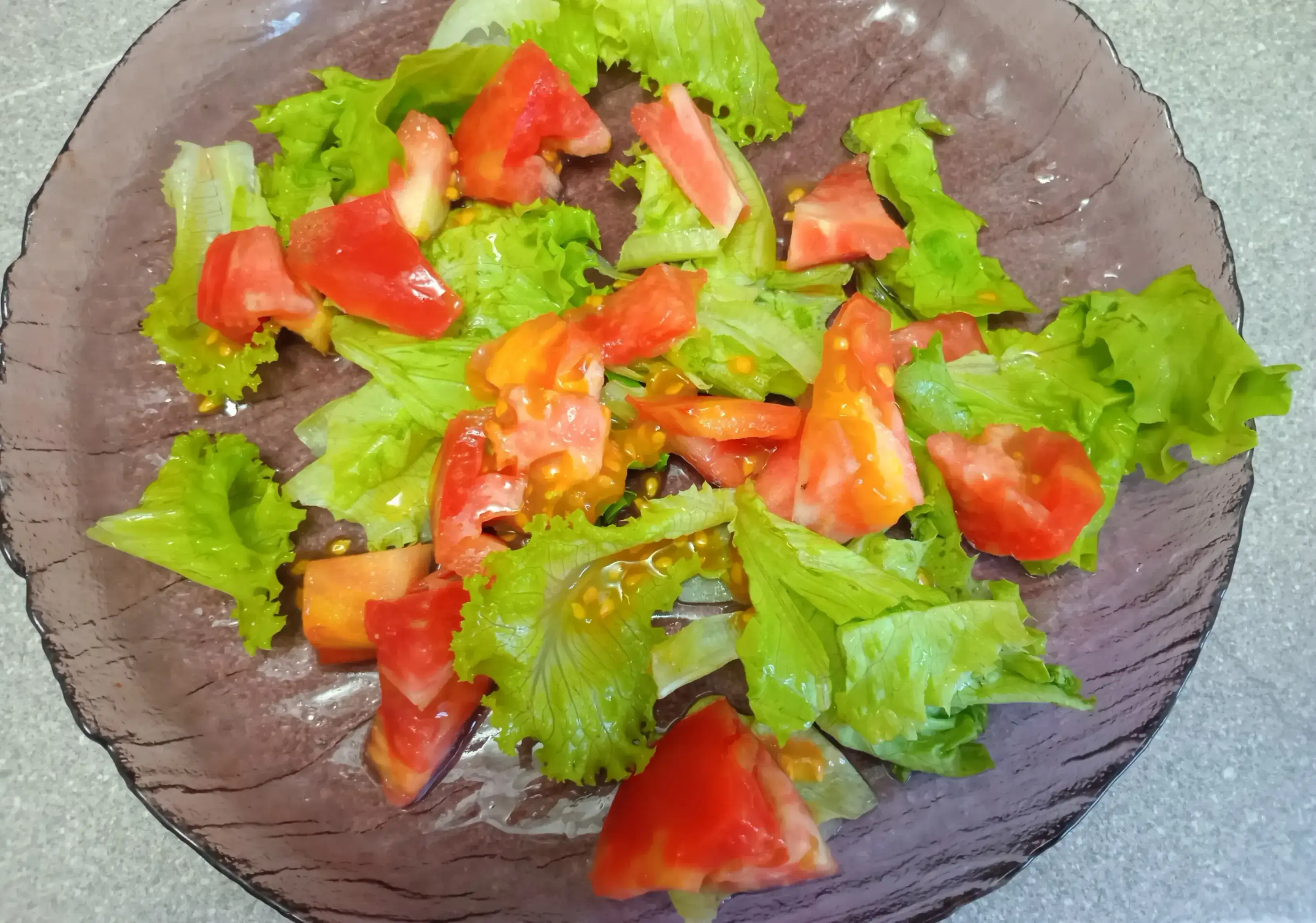 Салат с овощами и сыром: шаг 2