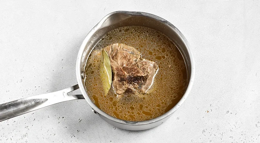 Салат Татарский с говядиной: шаг 2