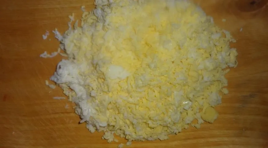 Салат Виноградная гроздь: шаг 2