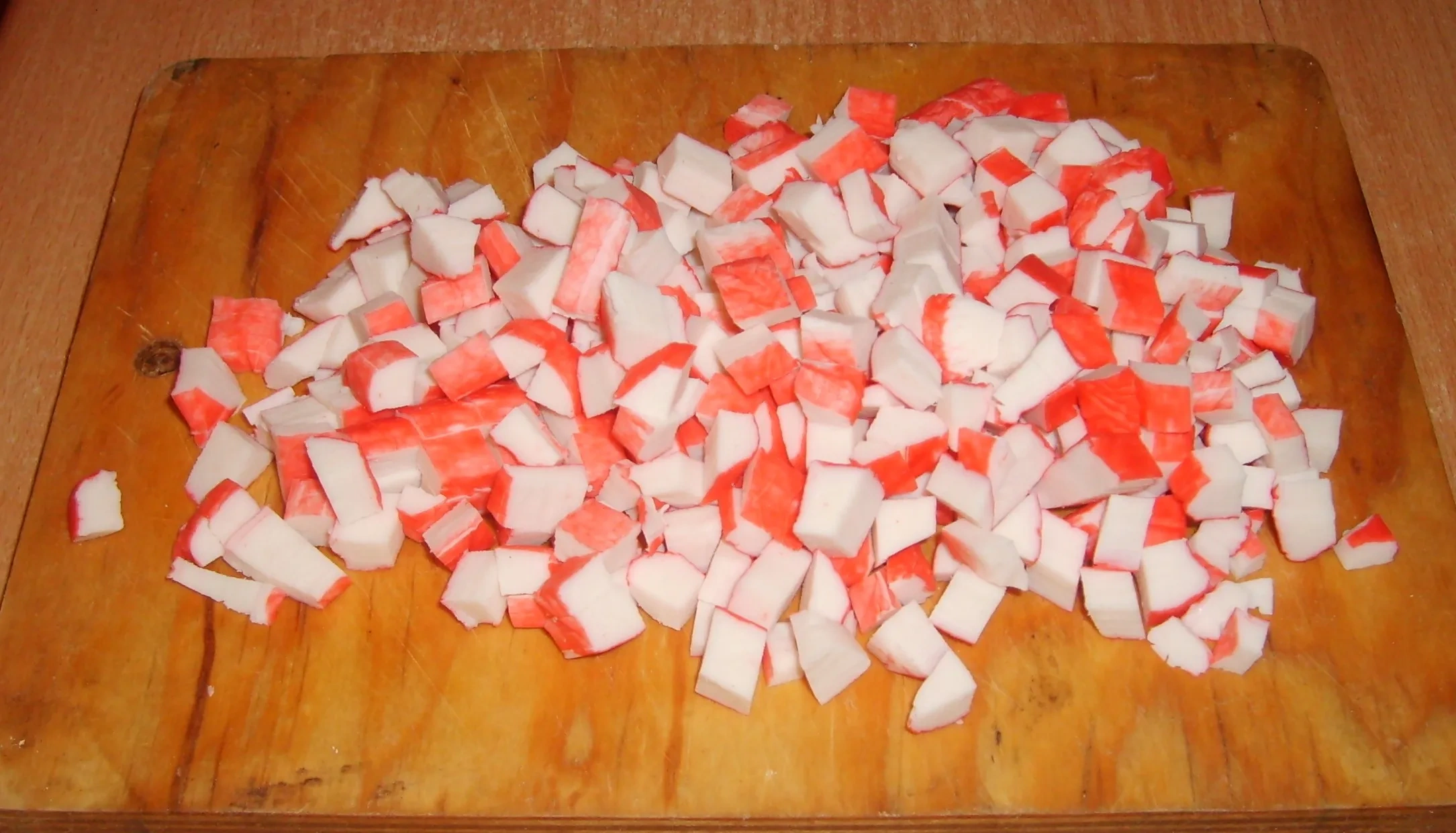 Салат «Воздушный»: шаг 2