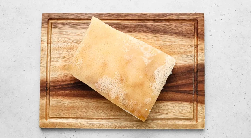 Сало сухого засола: шаг 2