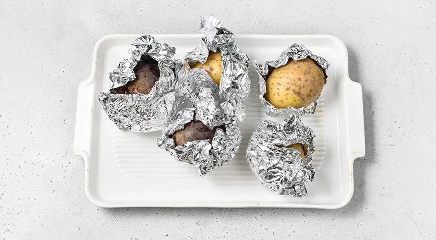 Селедка под шубой с корейской морковкой: шаг 2