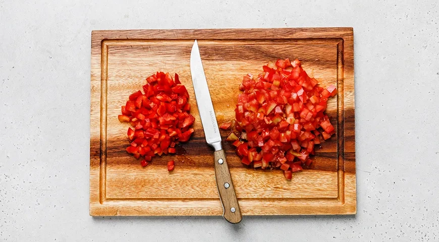 Шакшука с беконом: шаг 2