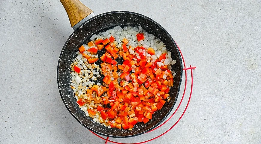 Шакшука с тыквой: шаг 2