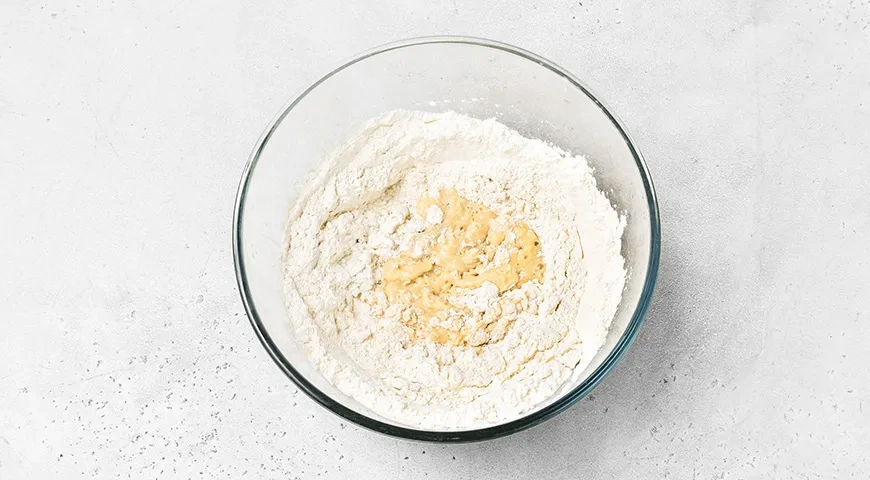 Шаньги со сметаной: шаг 2